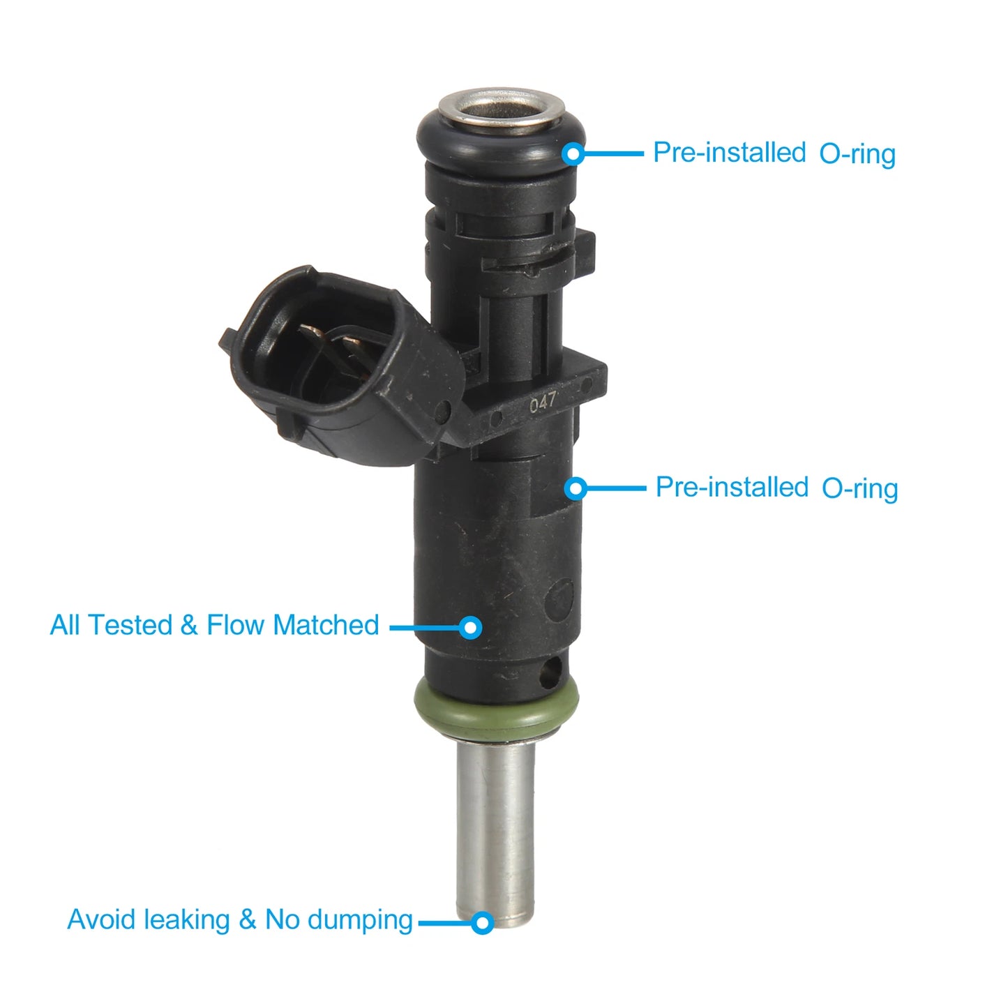 Fuel Injector Nozzle 07K906031C for VW Beetle Jetta 2.5L (2006–2014)