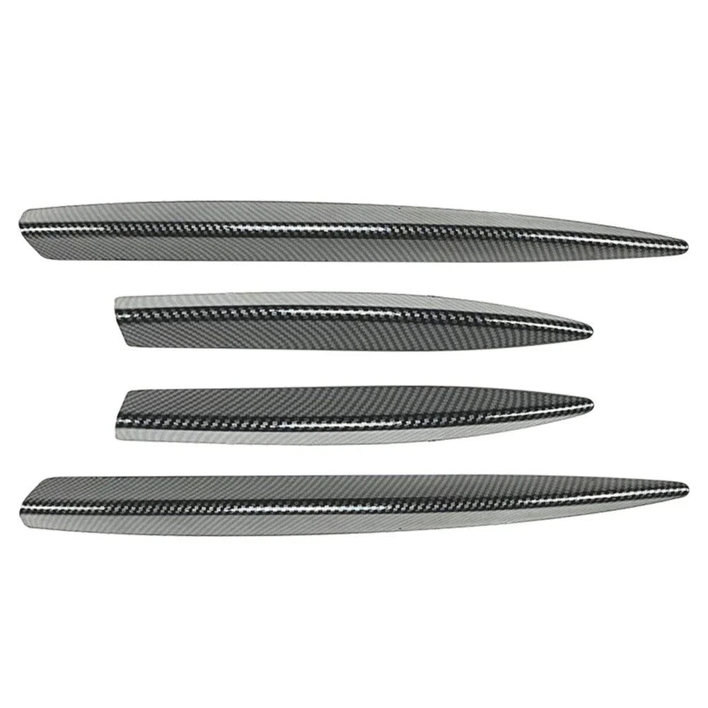 Fog Light Strips Grille Cover Trim Carbon for Mercedes Benz A Class (2023)