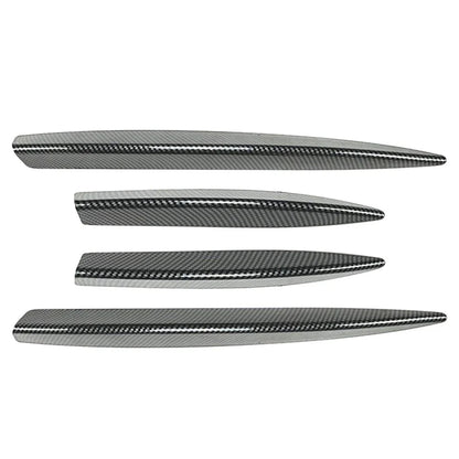 Fog Light Strips Grille Cover Trim Carbon for Mercedes Benz A Class (2023)