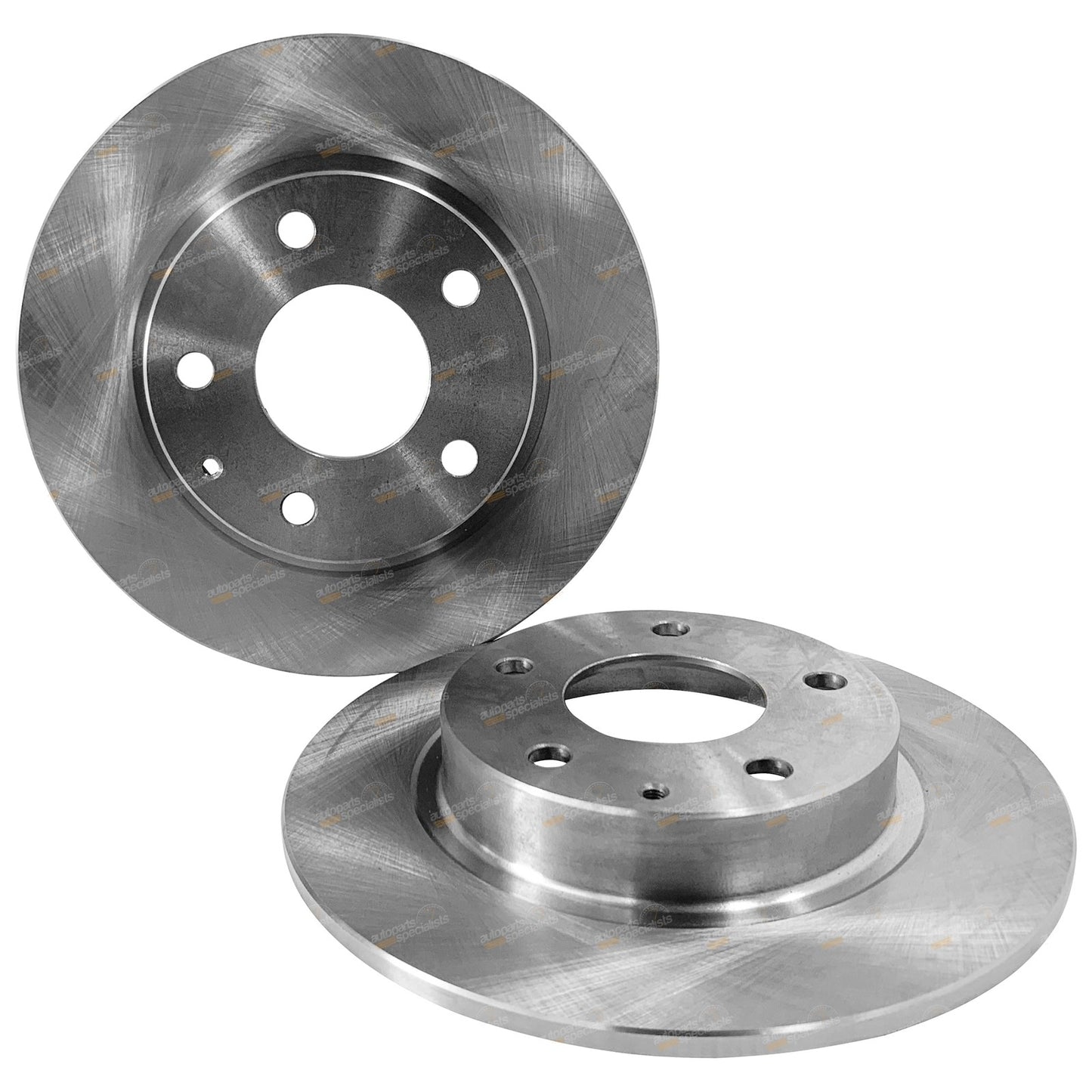 2x Rear Disc Brake Rotors for Mazda 3 (2014–2019) 265mm