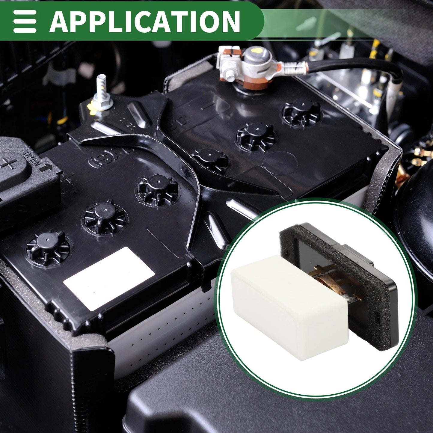 HVAC Blower Motor Resistor No. 5012212AA for Dodge Ram 1500 2500 (1994–2002)