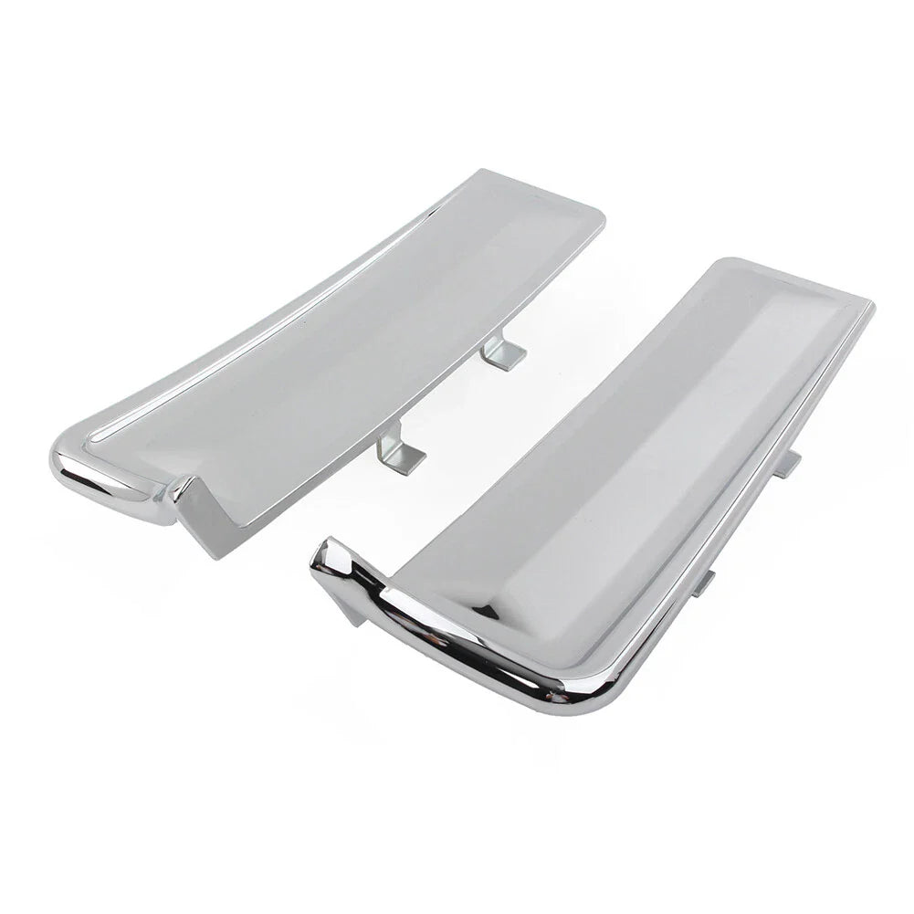 Chrome Rear Fender Saddlebag Filler Panels for Harley Touring Electra Glide (2009-2023)