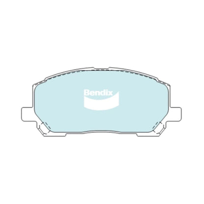 4WD Front Disc Brake Pad Set for Toyota Kluger MCU28 (2003–2007)