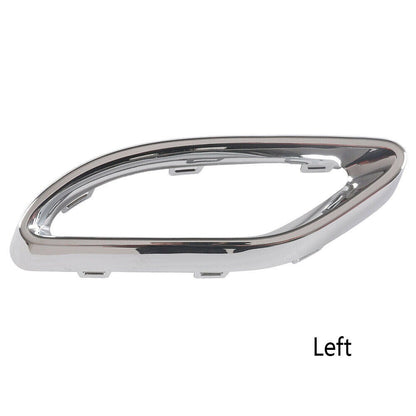 Set of 2 Chrome Bumper Trim for Mercedes-Benz A220 E400 E350 (2018–2022)