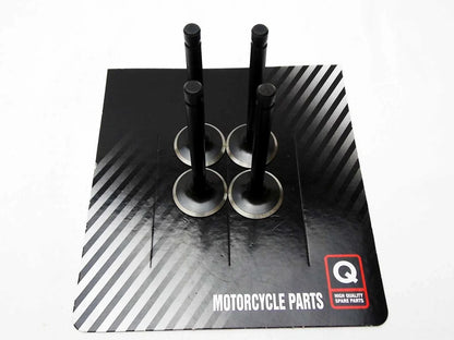 Exhaust Valve Set x 4 for Kawasaki KZ900 Police (1976)