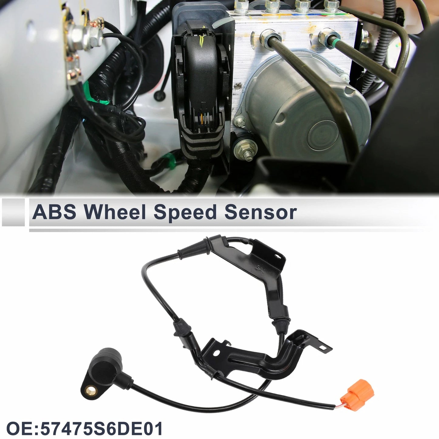 ABS Wheel Speed Sensor No. 57475S6DE01 for Honda Civic (2006–2011)