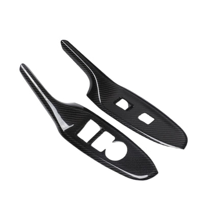 1 Pair Carbon Fiber Window Lift Trim Cover for Mazda MX-5 Miata (2016-2024)