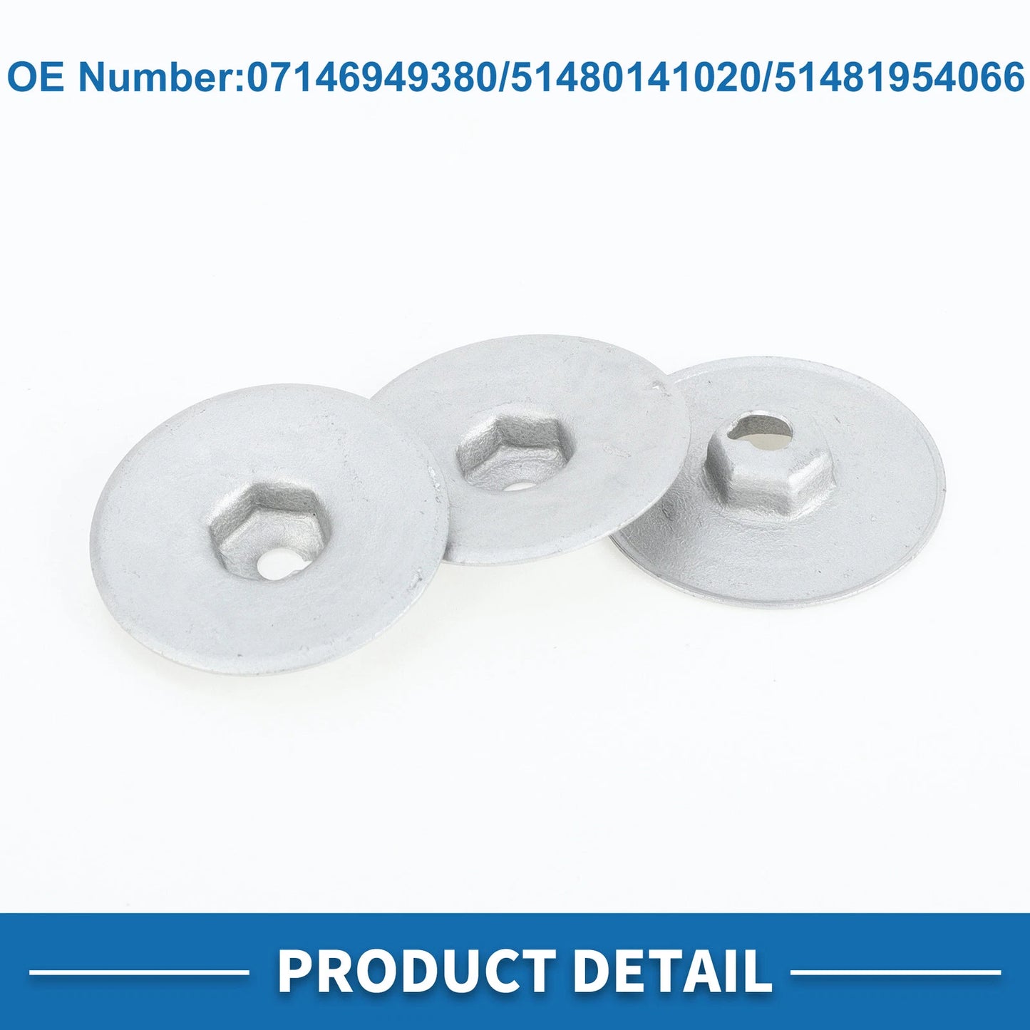 30 Pcs Heat Protection Mounting Nut Clips No.07146949380 for BMW 228i (2014–2016)