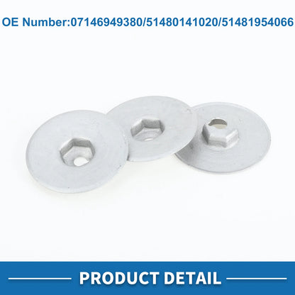 30 Pcs Heat Protection Mounting Nut Clips No.07146949380 for BMW 228i (2014–2016)