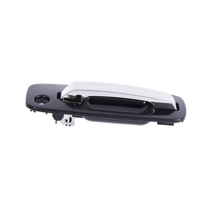 2 x Front LH+RH Chrome Black Outer Door Handle for Nissan X-Trail (2001–2007)