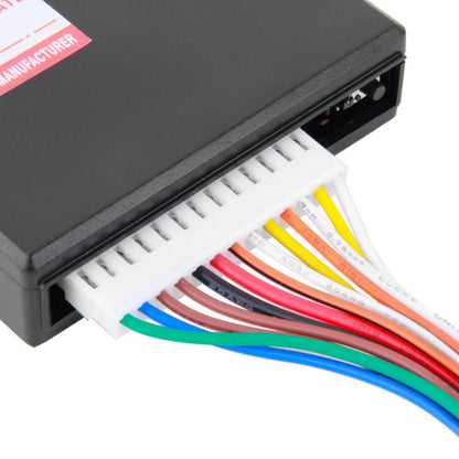 Keyless Entry System Control Box Kit for Universal Vehicle Door Lock Black