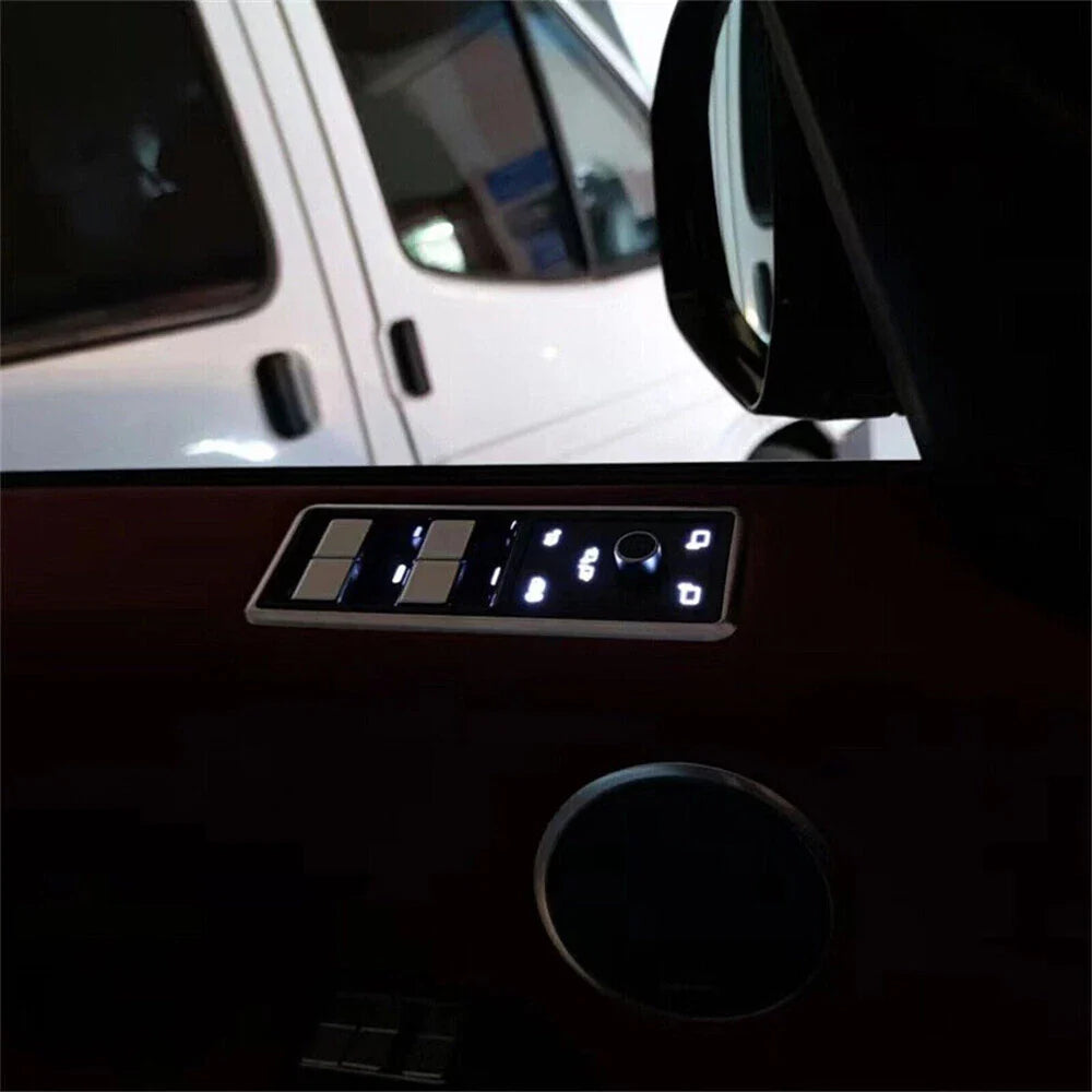 4Pcs Window Button Retrofit Kit for Land Rover Range Rover Discovery (2013-2023)