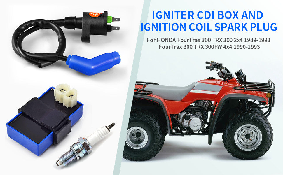 Ignition Coil for Honda FourTrax 300 TRX300 (1990–1993)