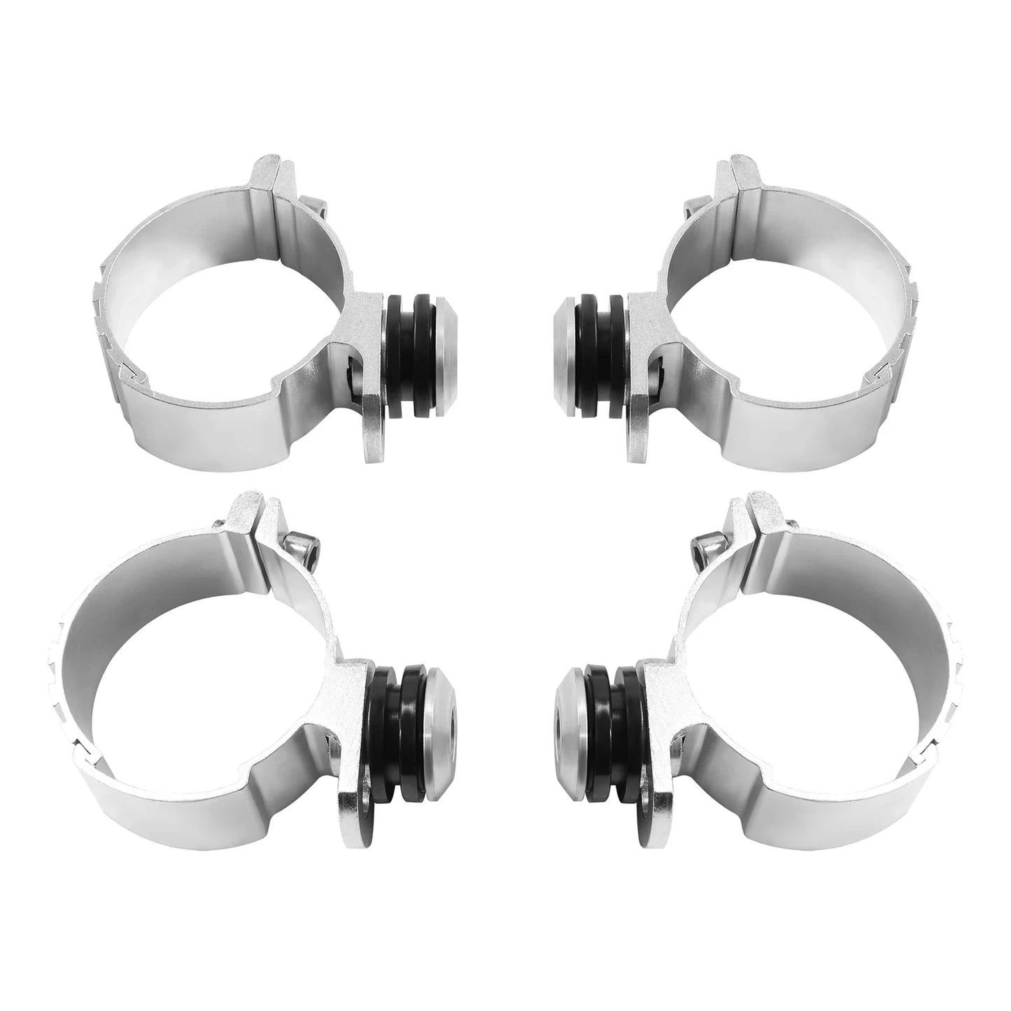 49mm Windshield Clamps for Harley Softail Street Bob Low Rider (2018-2024)
