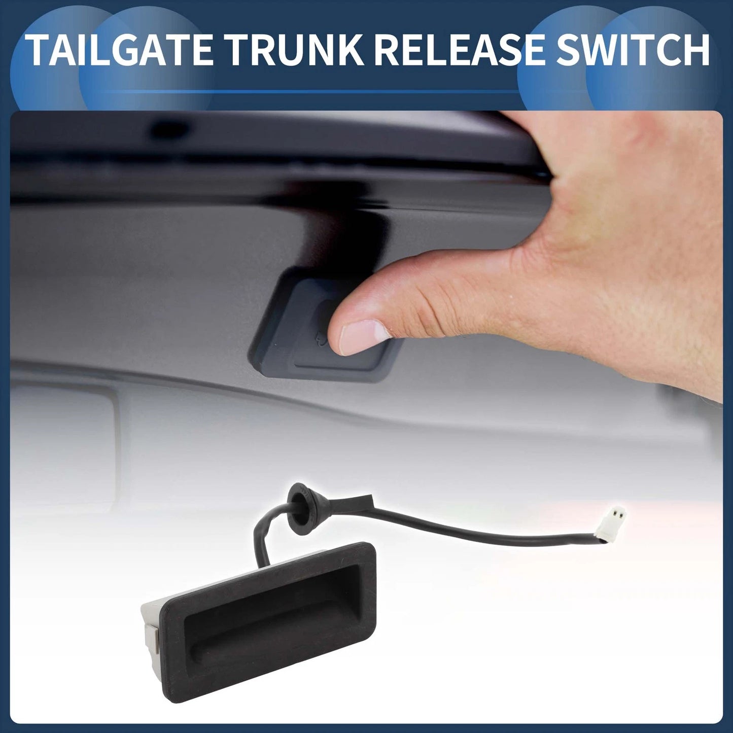 Tailgate Trunk Release Switch for Ford Focus II, C-MAX (2005–2011) No. 3M5119B514AC