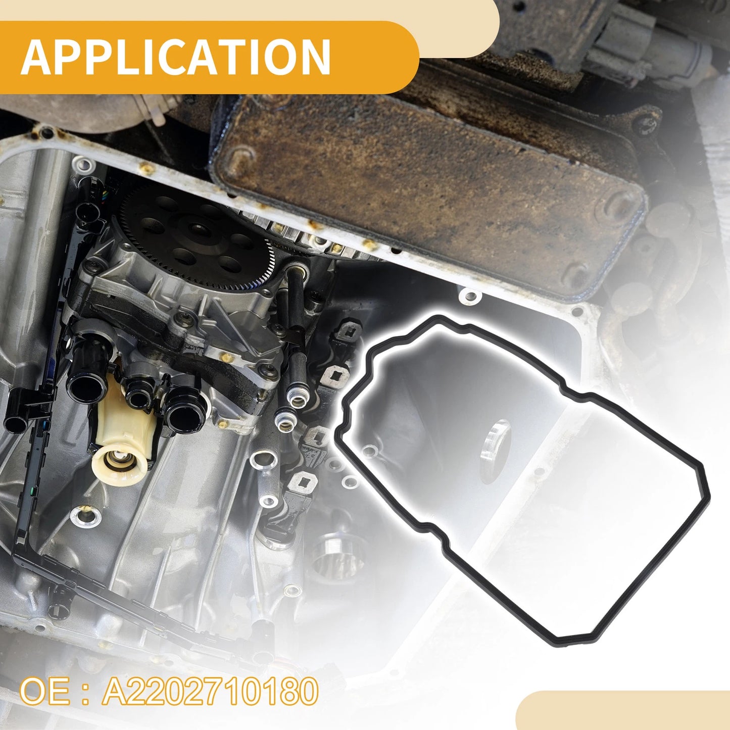 Oil Pan Gasket for Mercedes-Benz CLS63 AMG S (2014–2017) A2202710180