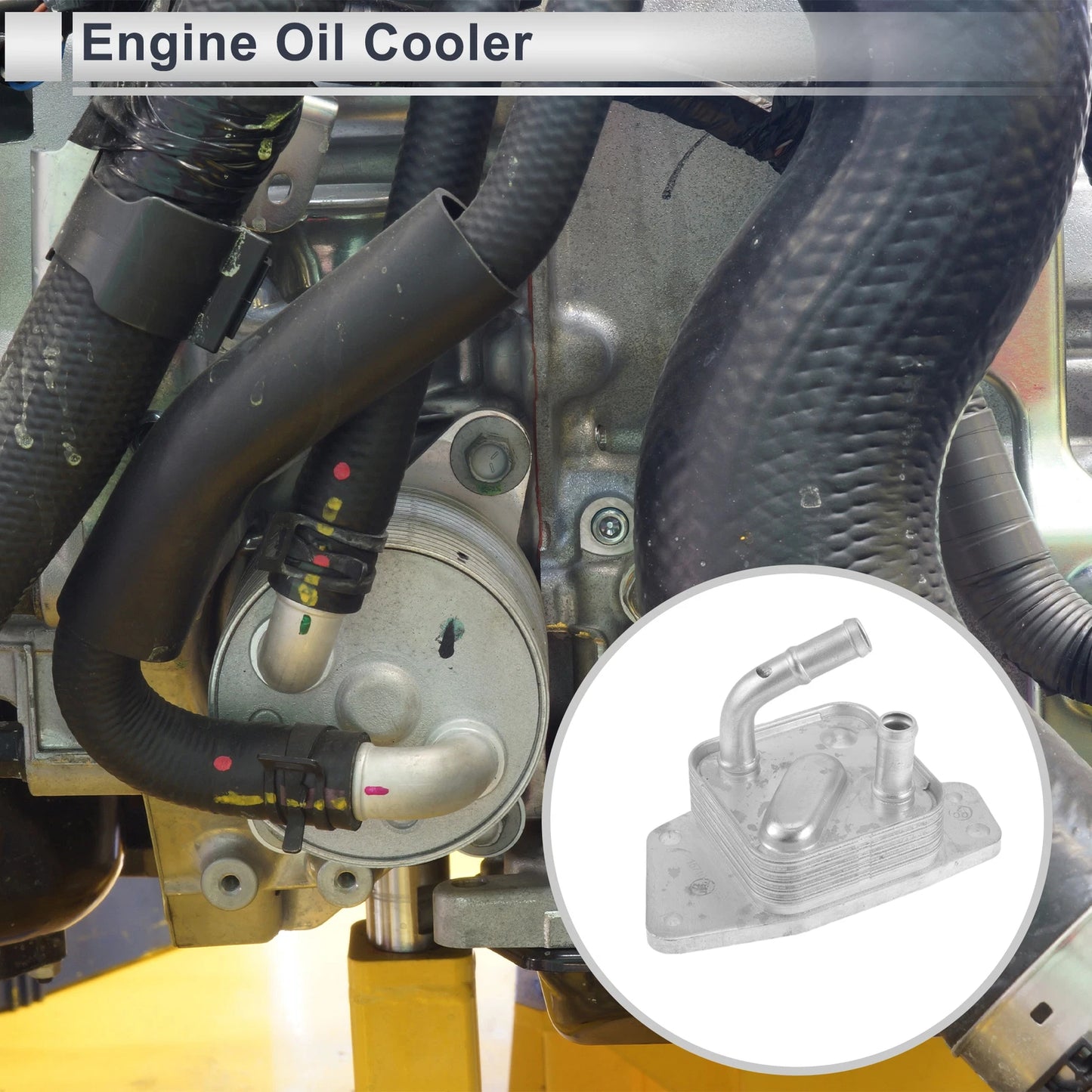 Engine Oil Cooler Set for Lexus RX200t (2015–2017) No. 1571036030