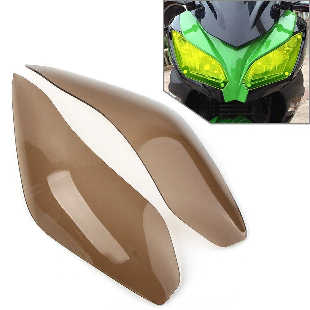 Headlight Guard Shield Cover for Kawasaki Ninja 250 300 Versys 650 (2013–2020)