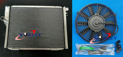 Aluminum Radiator & Fan for BMW 5 E28 (1986–1987)