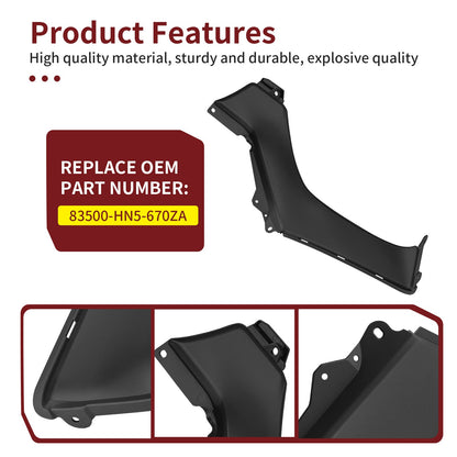 Right Side Tank Cover for Honda Rancher 350 TRX350 (2000–2003)
