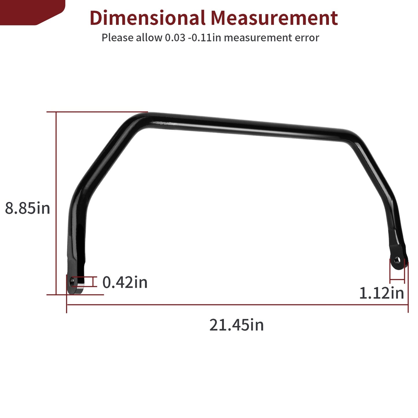 Sway Bar Stabilizer for Polaris General 1000 RZR 1000 900 XP Turbo (2016–2023)