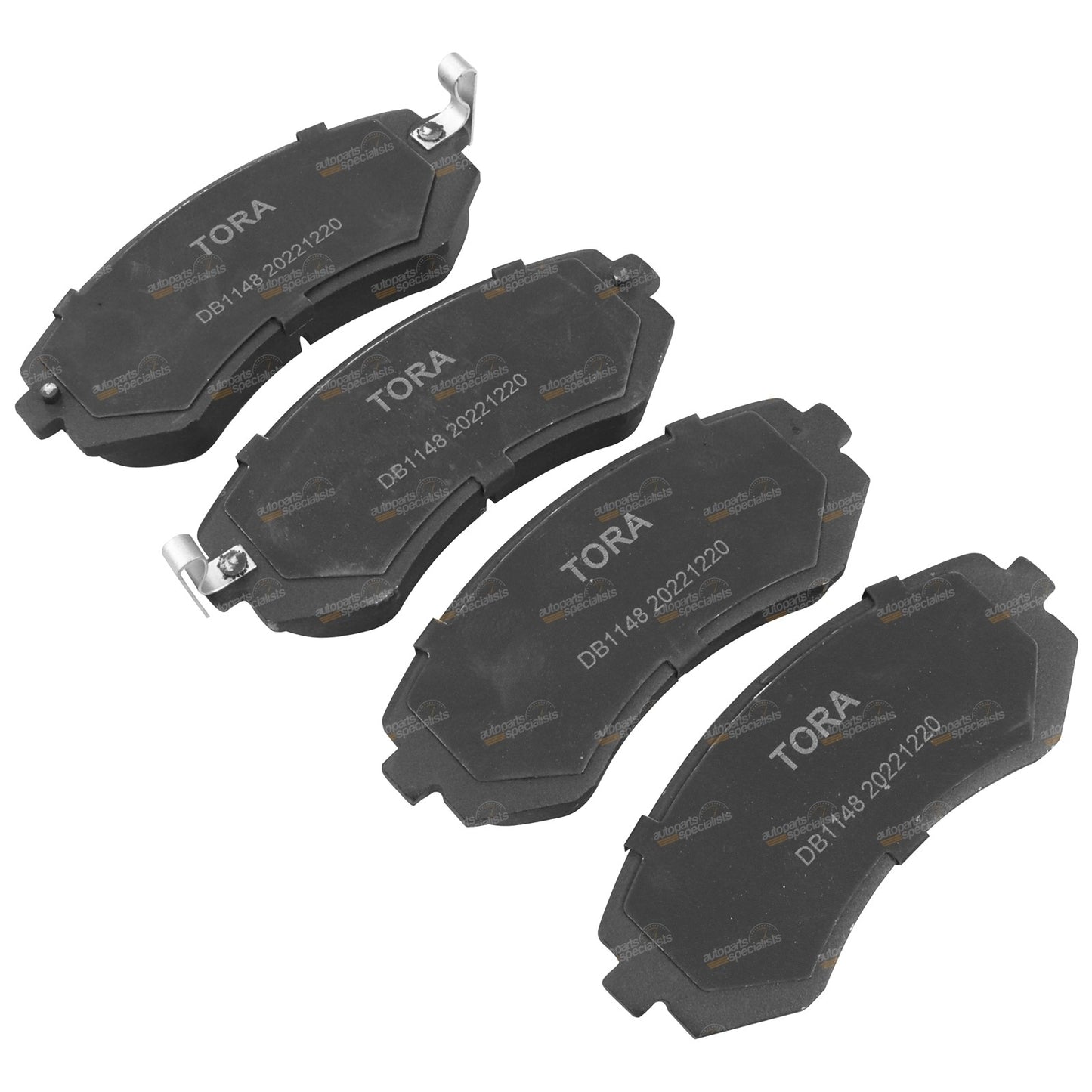 Set of 4 Front Disc Brake Pads for Nissan Silvia S14 (1994–1996)