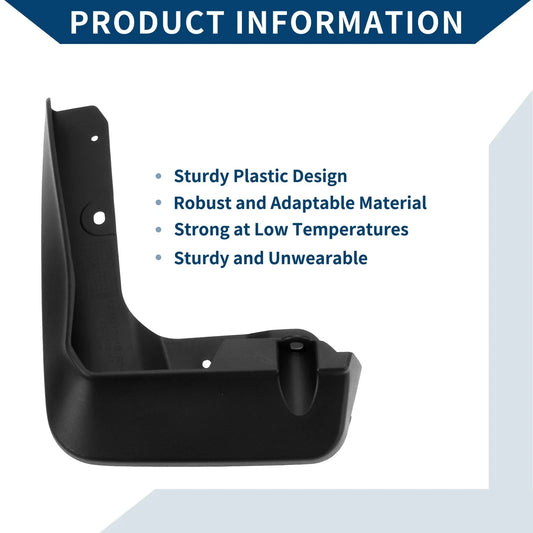 1 x Mud Flaps Splash Guards for BMW X1 (2023-2024)