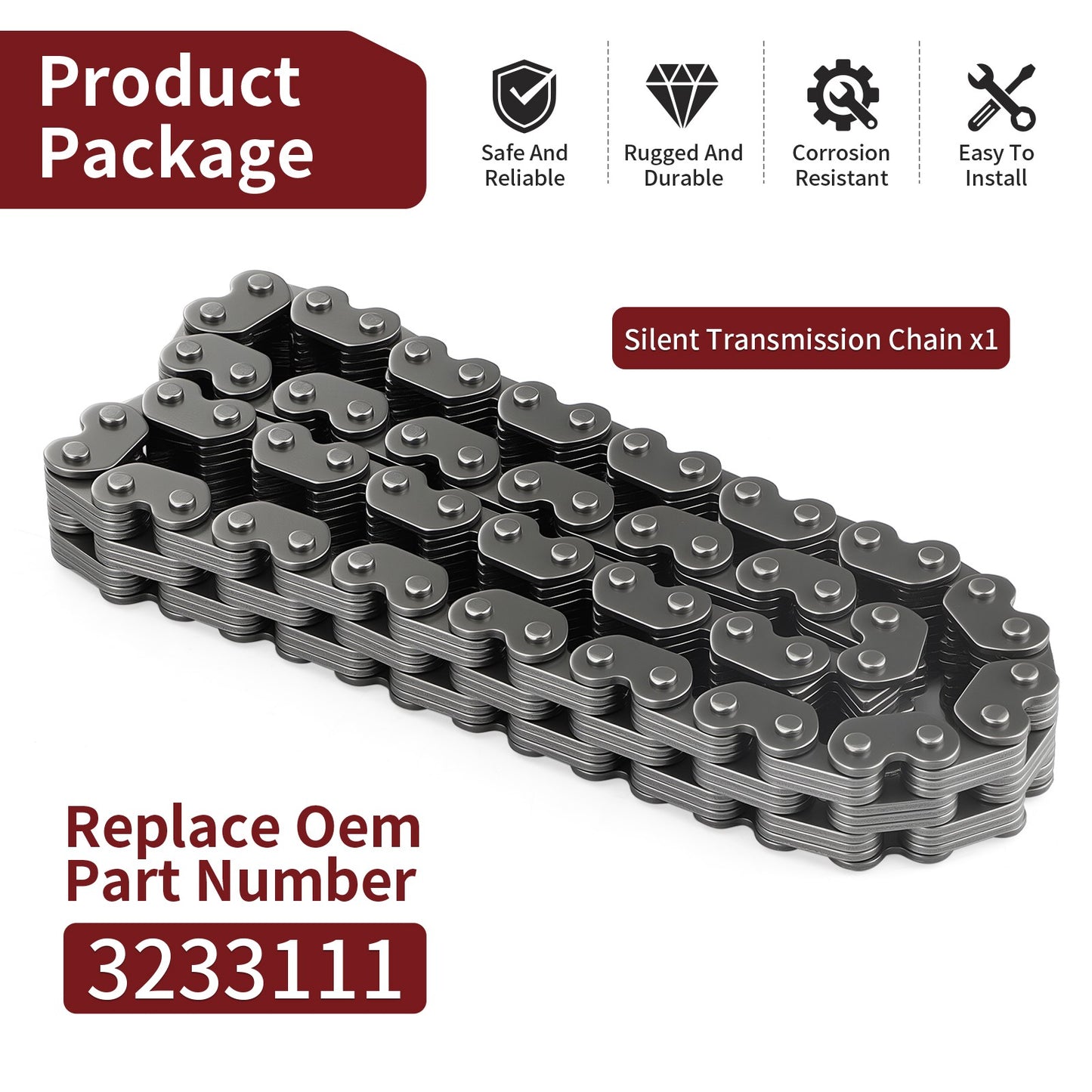 Silent Transmission Chain for Polaris Trail Blazer Scrambler (250–500)