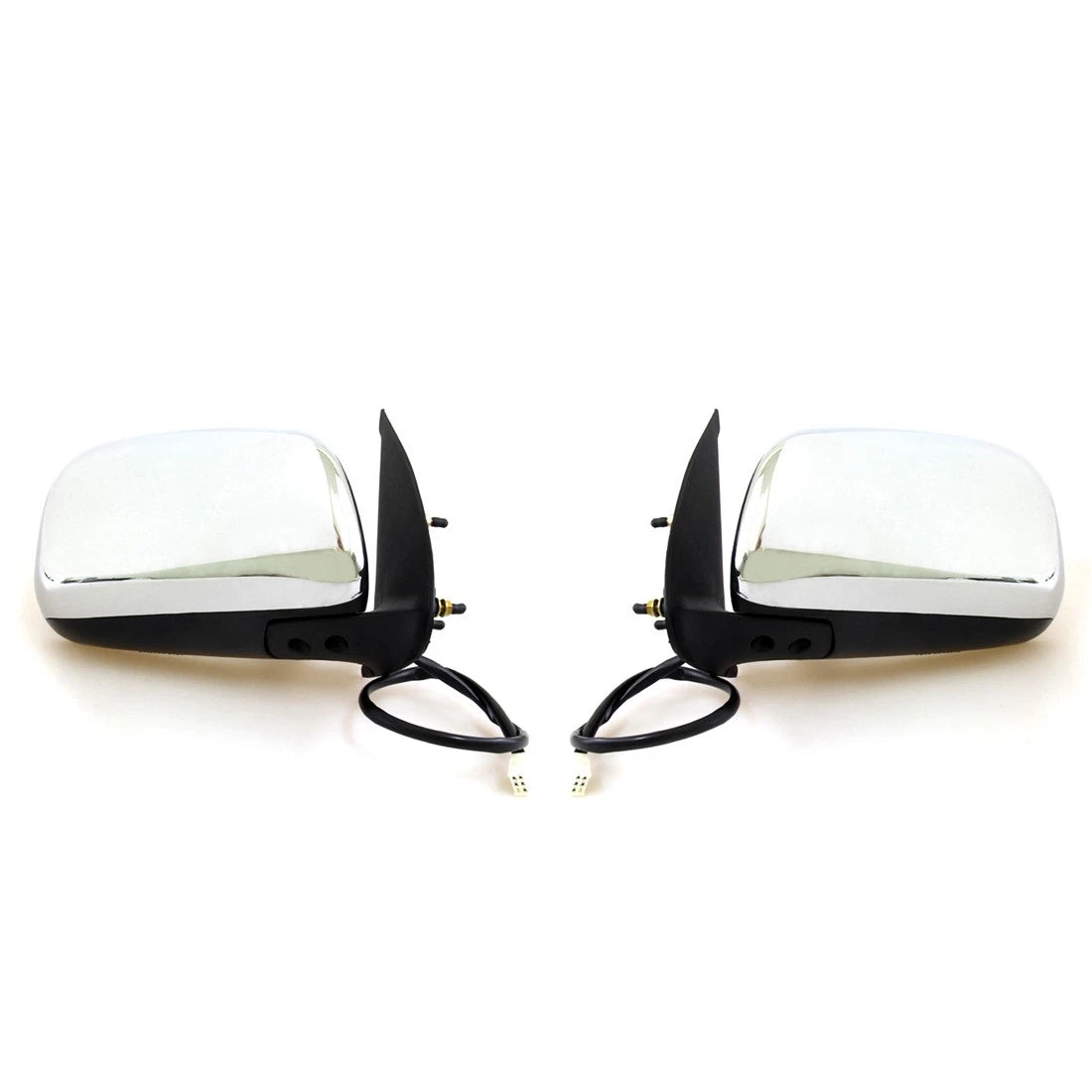 Set of 2 Chrome Foldable Door Mirrors for Toyota Hilux Vigo MK6 (2005–2015)