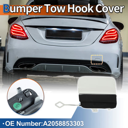 Rear Car Bumper Tow Hook Cover for Mercedes-Benz (A2058853303)