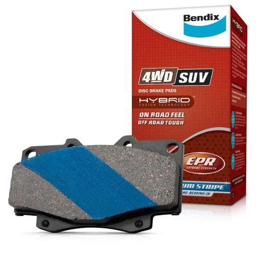 Set of 4 Bendix Front Brake Pads for Toyota RAV4 (2000–2005)