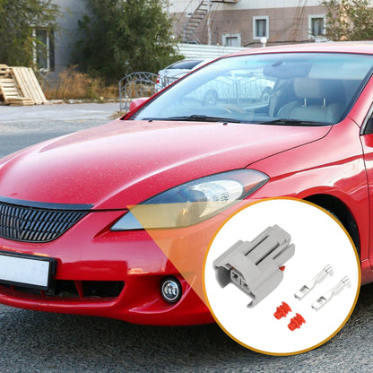 2 Pin Fuel Injector Connector Plug for Hyundai Elantra Sonata Santa Fe