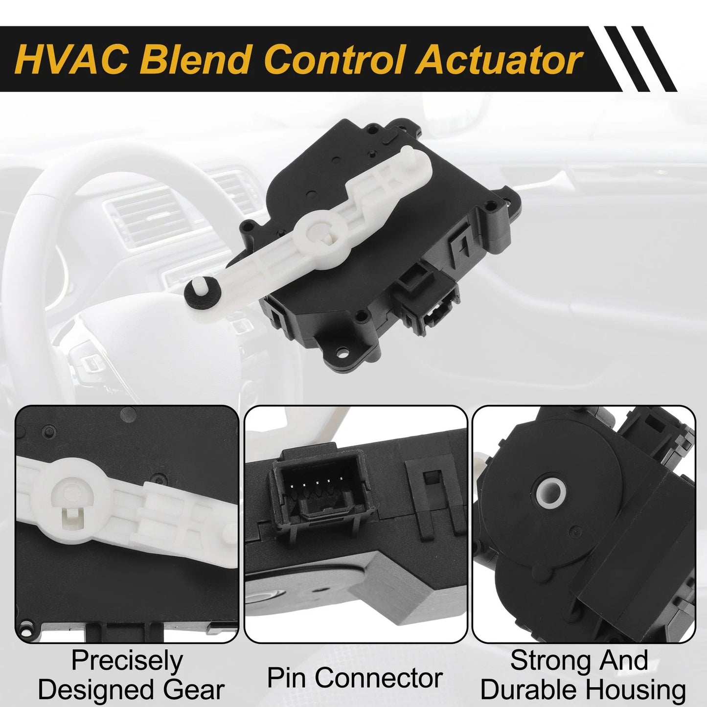 HVAC Heater Blend Door Actuator for Toyota Prius (2004–2009) No. 8710647100