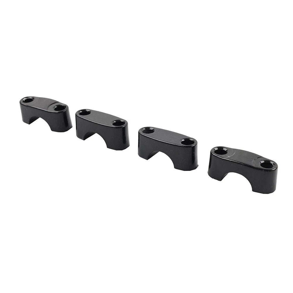 Black 22mm 7/8" Handlebar Mount Clamp Riser for Dirt Pit Bike ATV