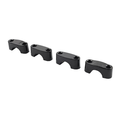 Black 22mm 7/8" Handlebar Mount Clamp Riser for Dirt Pit Bike ATV