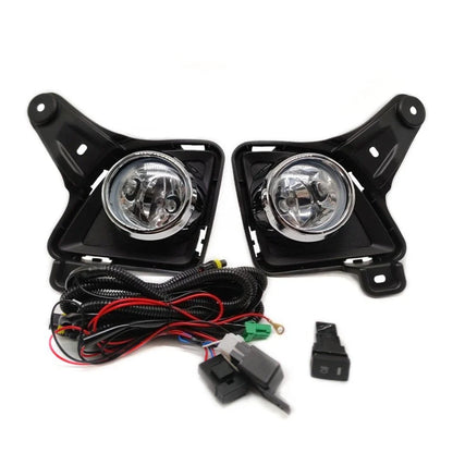 Front Bumper Fog Lights Lamp w/ Cover Bezel for Toyota Hiace (2011–2013)