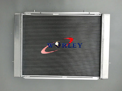 Aluminum Radiator + 2 Fans for Holden Commodore VB VC VH VK V6 (78-86)