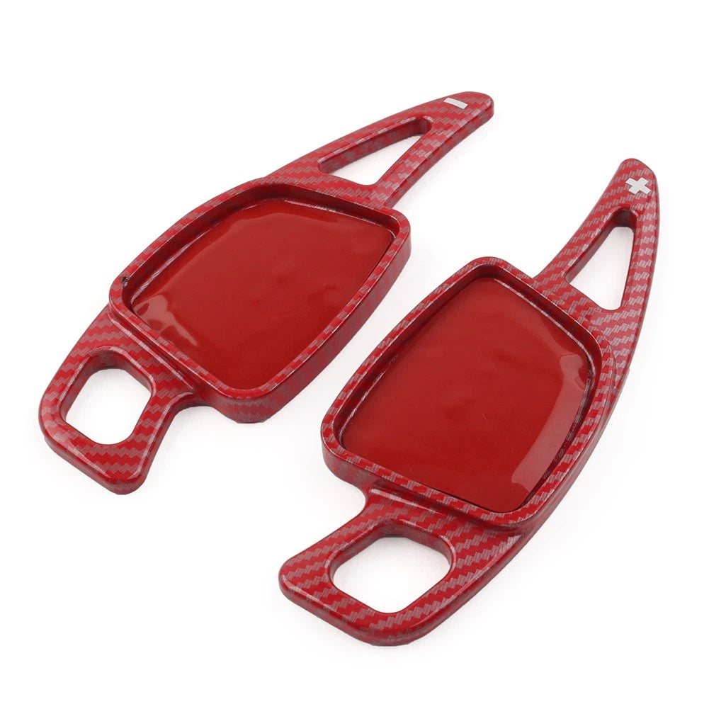 2X Steering Wheel Paddle Shifter Extension for Audi A3 A4 A5 A6 Q3 Q5 Q7 TT TTS (2010–2020)