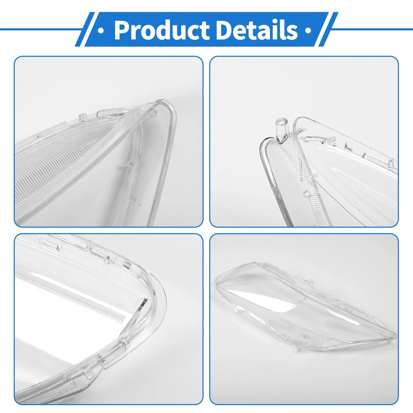Car Front Left Headlight Lens Cover for Honda Civic (2012-2015)