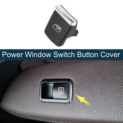 Power Window Switch Button Cover for Porsche Cayenne (2011–2018) Black