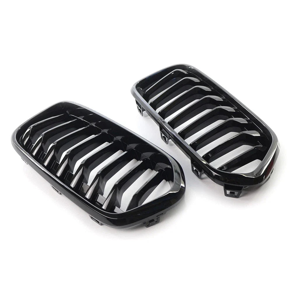 Black Front Bumper Grille for BMW X2 Series F39 (2018-2021)