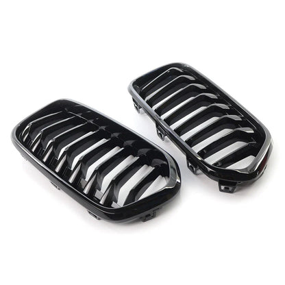 Black Front Bumper Grille for BMW X2 Series F39 (2018-2021)