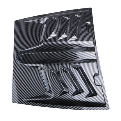 Carbon Fiber Hood Vent Scoop Cover for Universal Vehicles