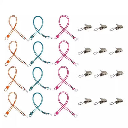 1 High Elasticity Colorful Adjustable Cross Stitch Clips for Crafting