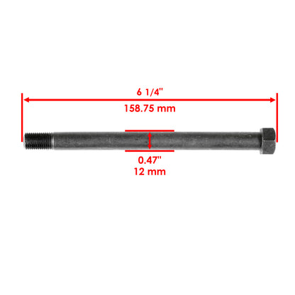 Set of 4 Rear Hub Axle Bearing Carrier Bolts for Yamaha Banshee 350 (1989–2006)