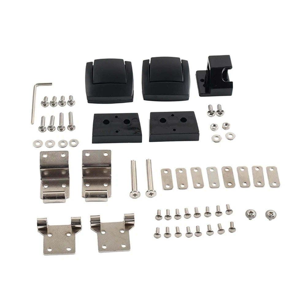 Chrome Rear Passenger Foot Peg Footrest Mount Bracket for Harley Touring (1993–2023)