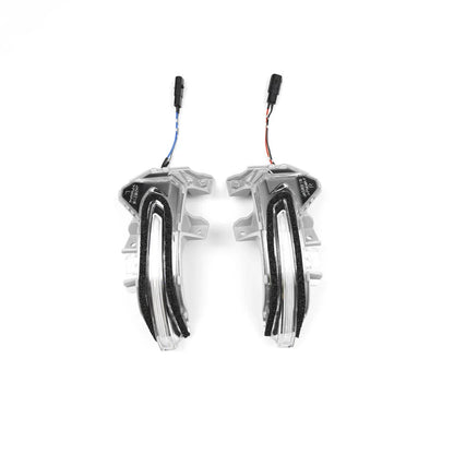 Clear LED Side Wing Mirror Turn Signal Lights for Toyota Land Cruiser J300