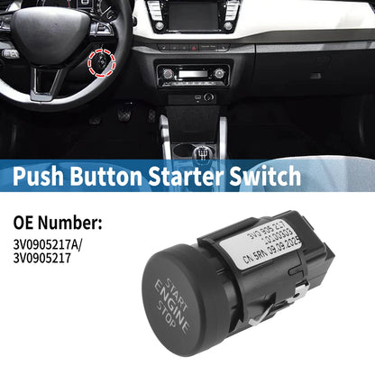 Engine Start Stop Button for Skoda Karoq (2018–2021) No. 3V0905217A/3V0905217