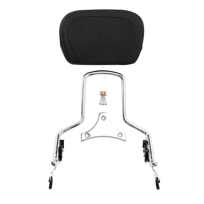 Passenger Upright Sissy Bar Backrest Pad for Harley Touring (2009-2025)