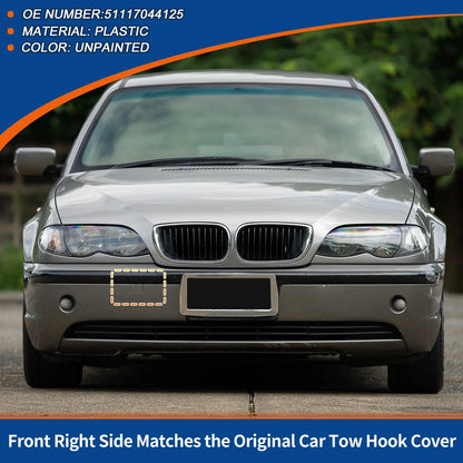 Tow Hook Cover for BMW 3 Series E46 (2001-2005)